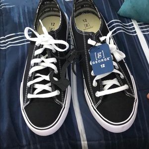 George, converse shoes